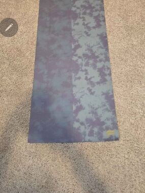 Fabletics Blue Tie-Dye Yoga Mat
